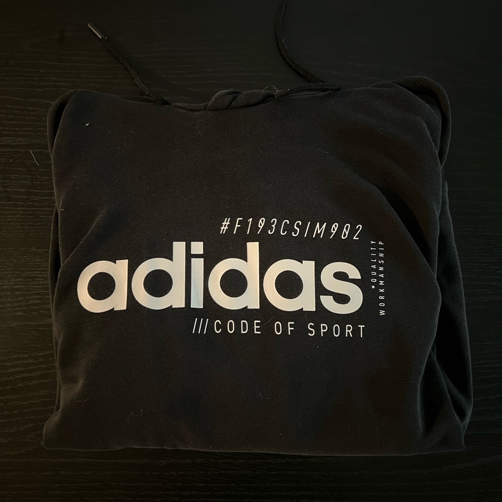 Adidas Black Sweatshirt